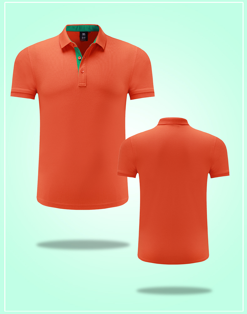 專業定制t恤産品橙色3D圖